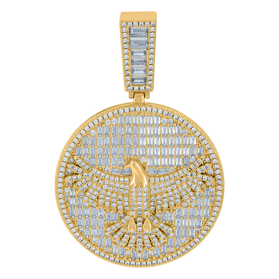 925 Sterling Silver Cz Pendant