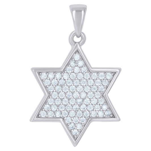 925 Sterling Silver Cz Pendant