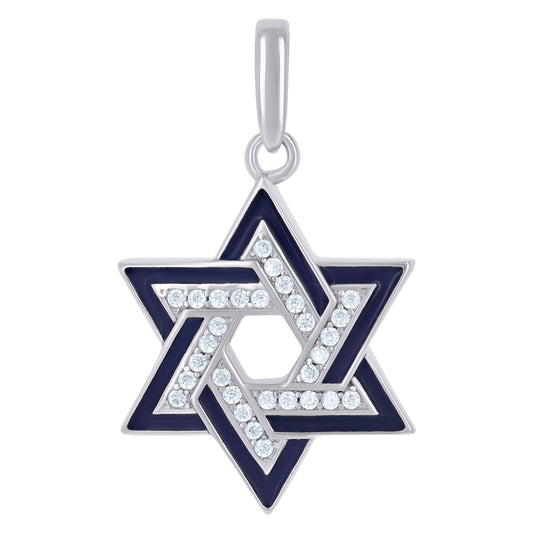 925 Sterling Silver Cz Pendant