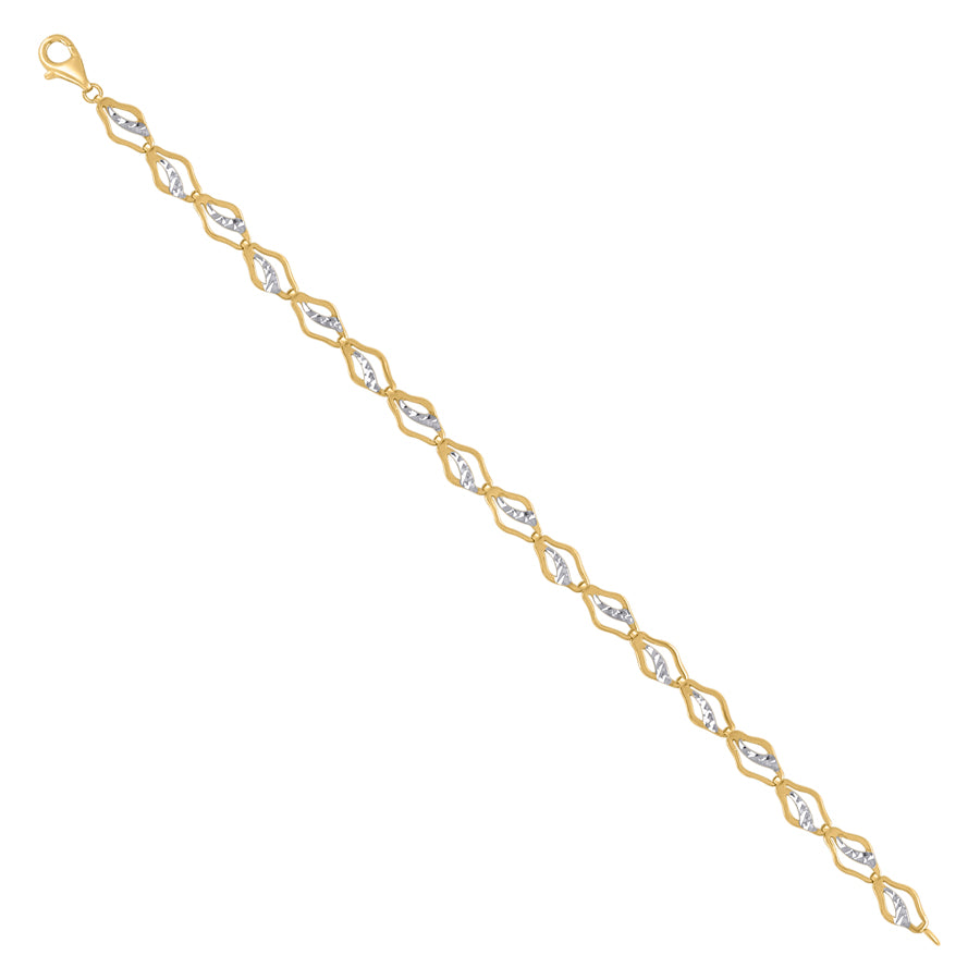 10Kt Gold Bracelet 8"
