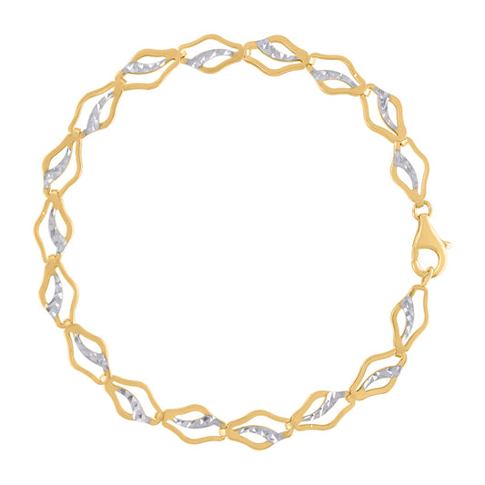 10Kt Gold Bracelet 8"