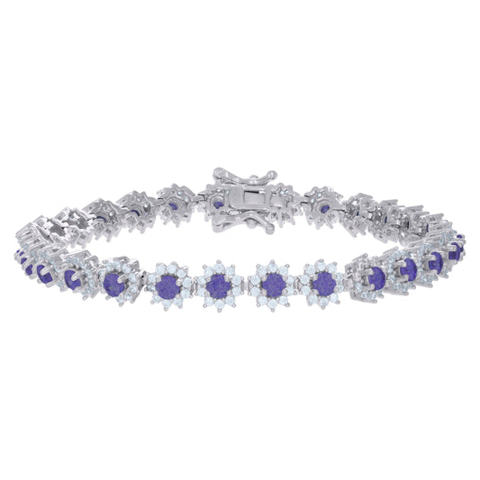 925 Sterling Silver Braceley 7"