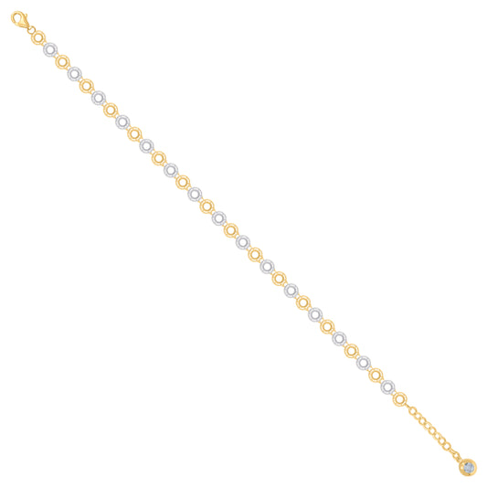 14Kt Gold Bracelet 8"