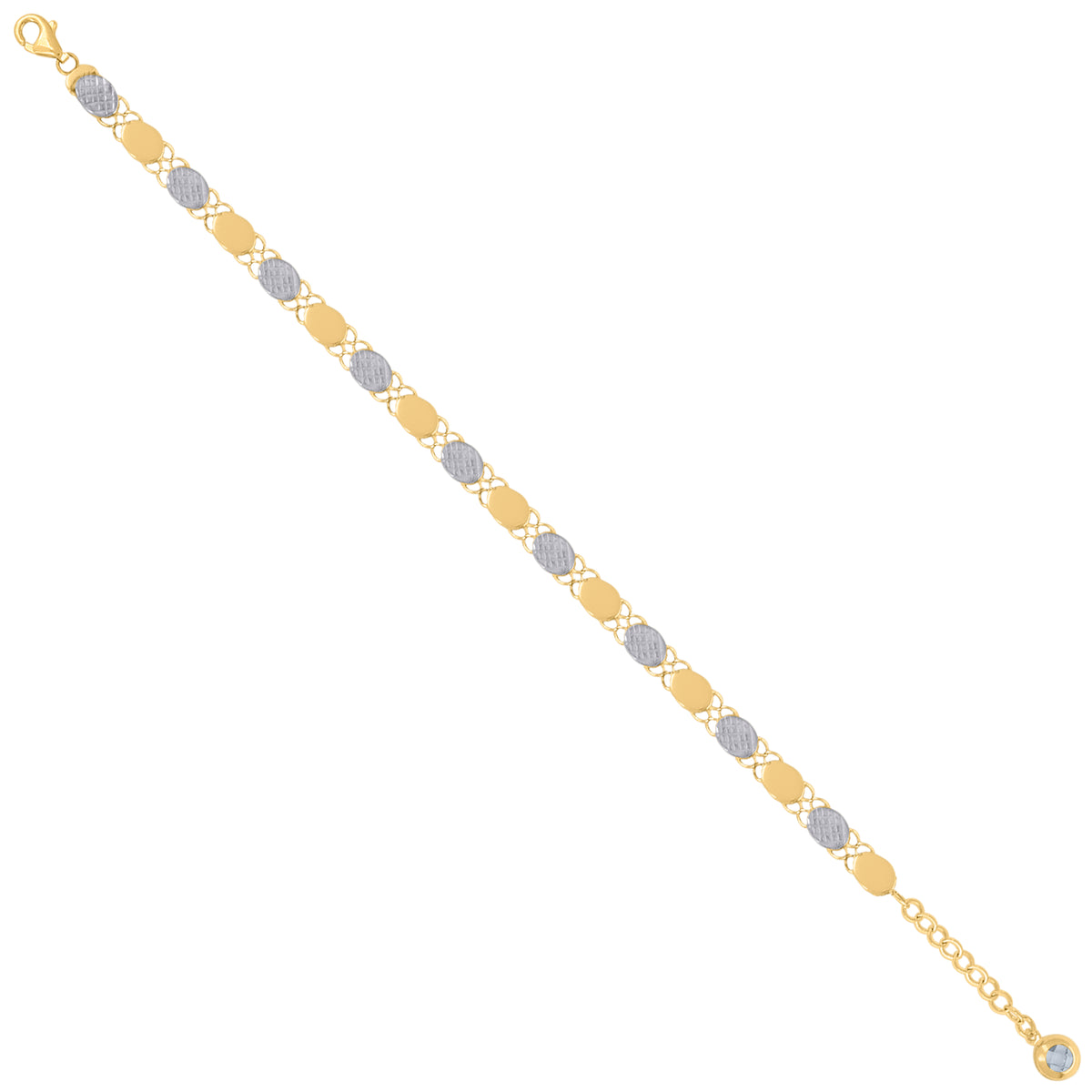 10Kt Gold Turkish Bracelet 8"