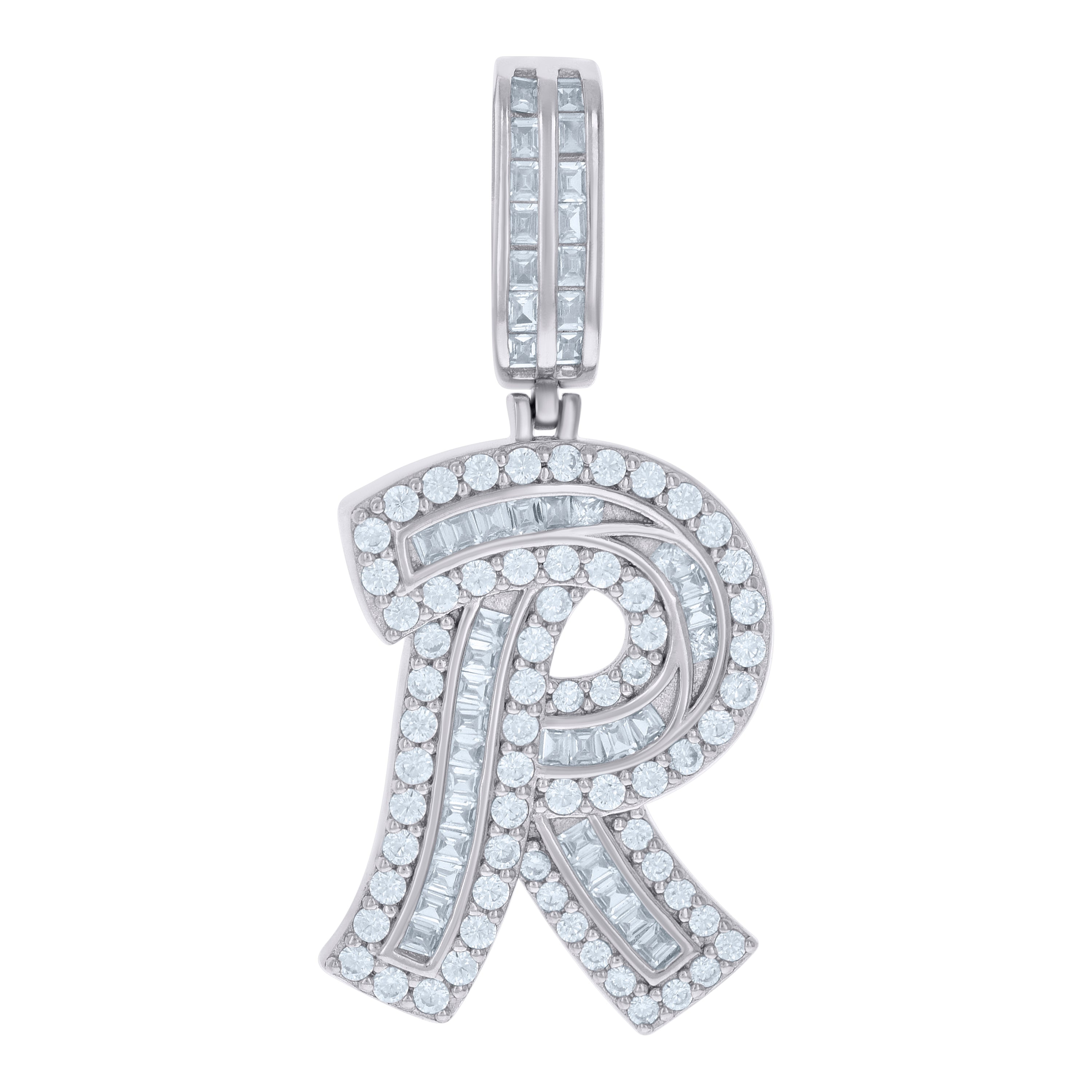 925 Sterling Silver Intial "R"