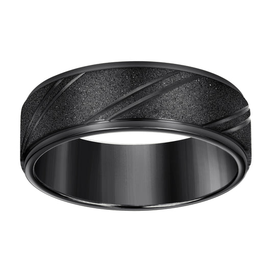 8mm Stainless Steel Ring S9-S12