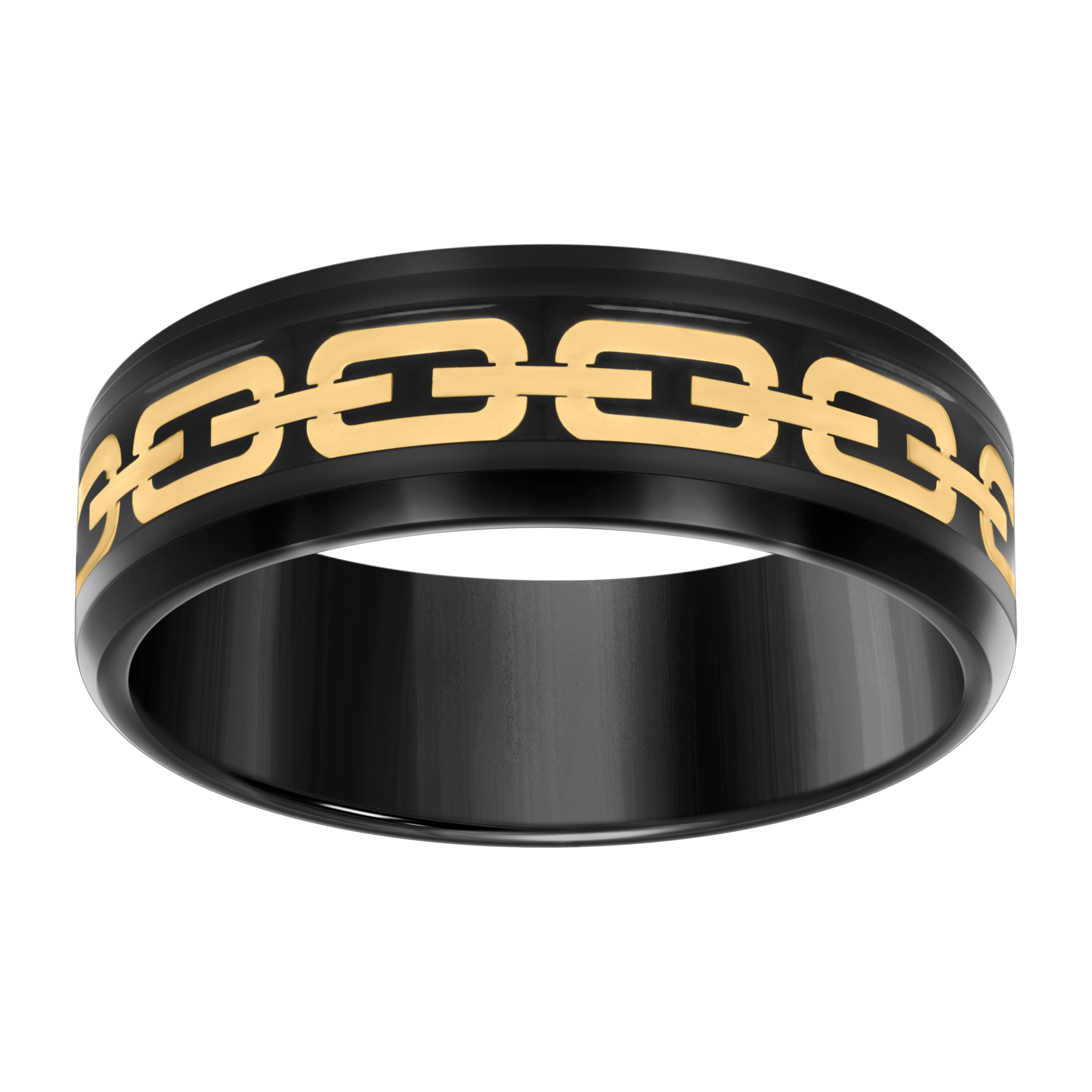 8mm Stainless Steel Ring S9-S12