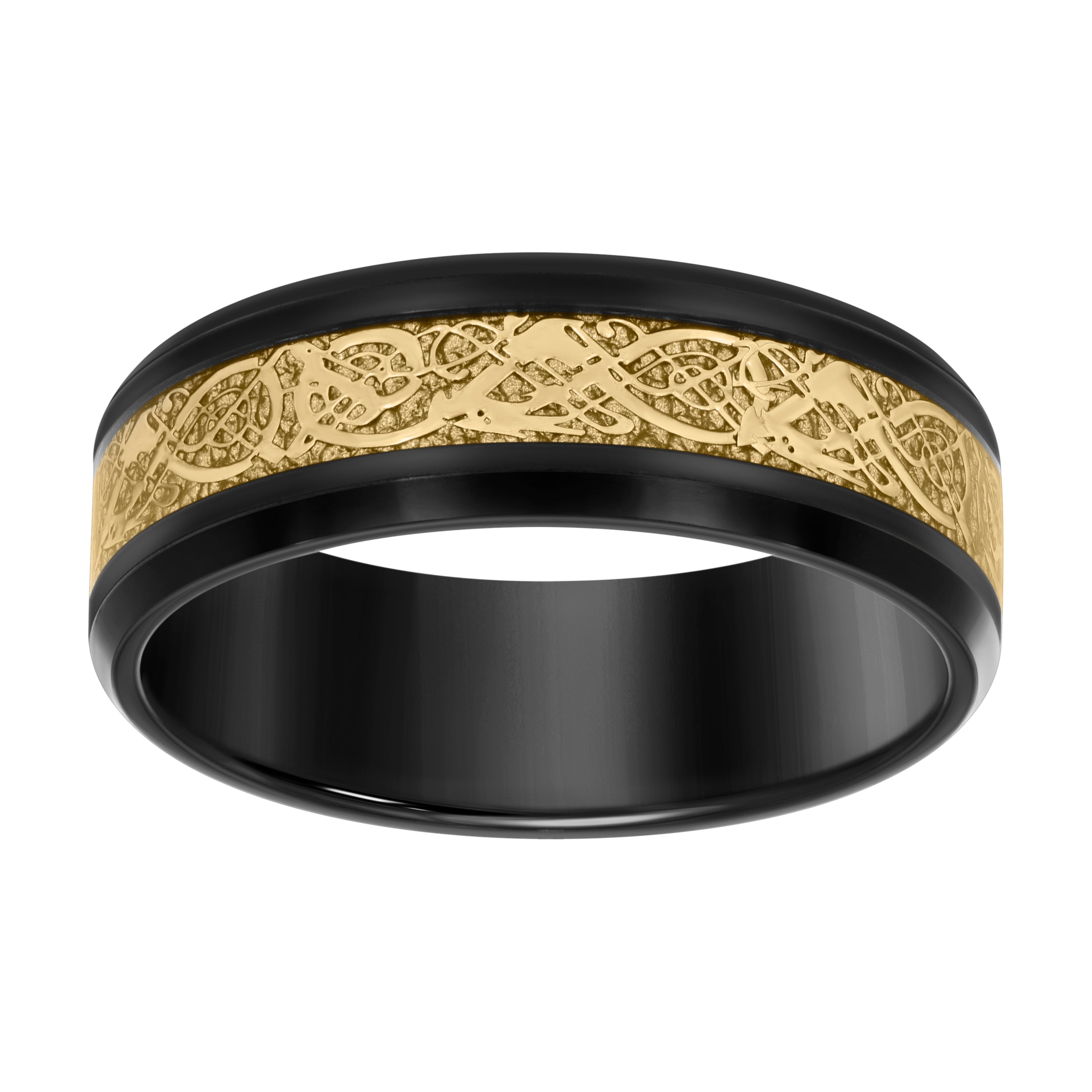 8mm Stainless Steel Ring S9-12