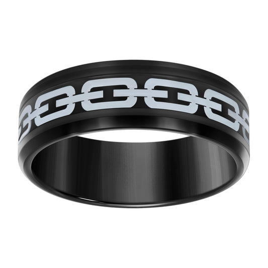 8mm Stainless Steel Ring S9-S12