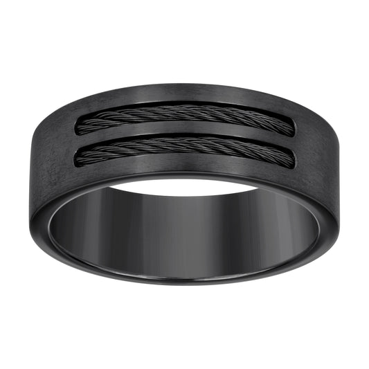8mm Stainless Steel Ring S9-S12