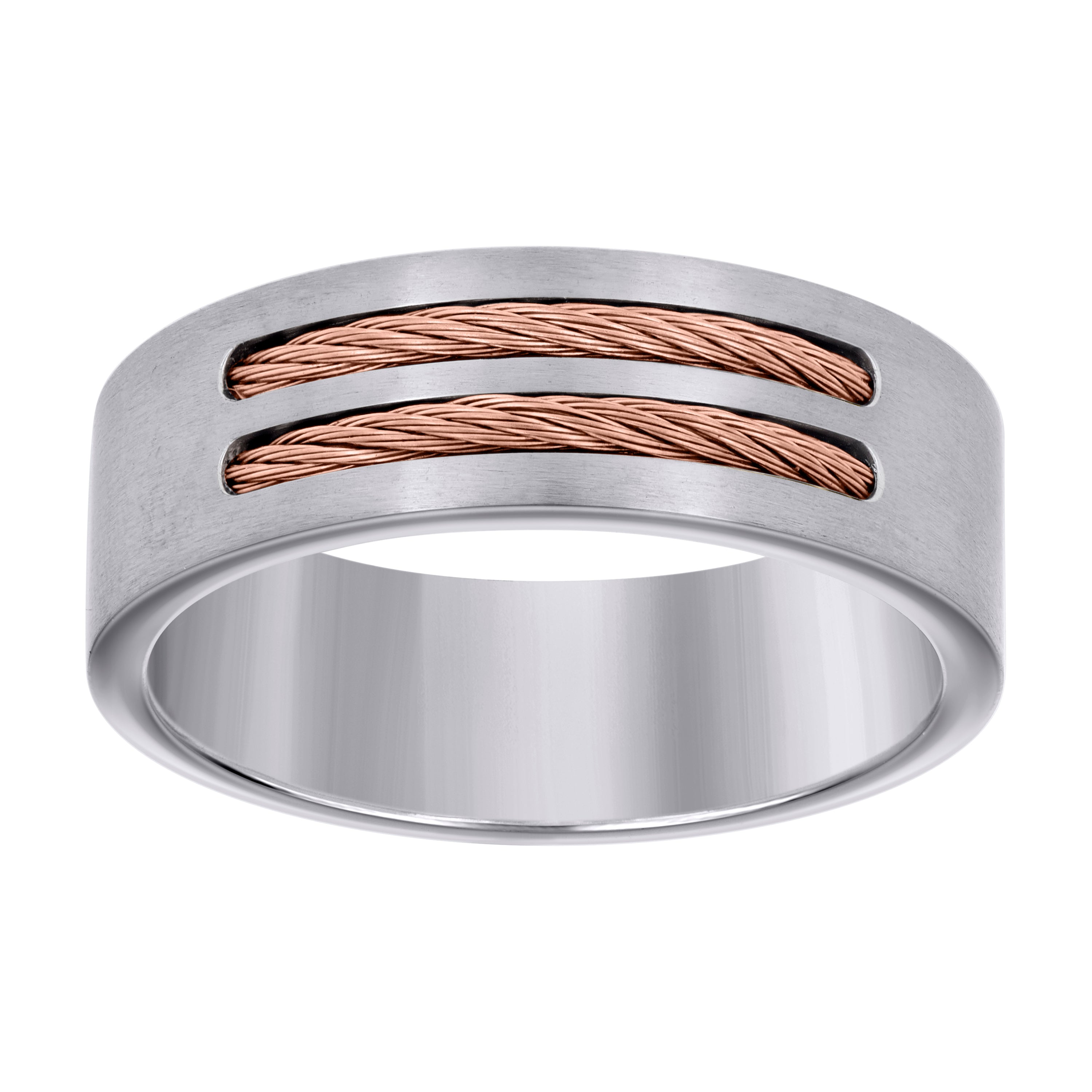 8mm Stainless Steel Ring S9-S12