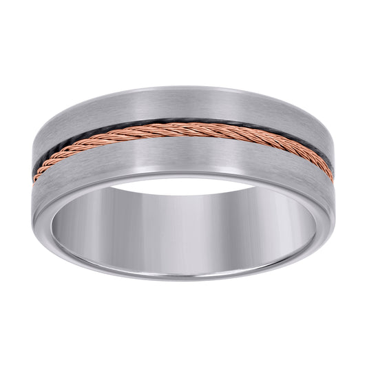 8mm Stainless Steel Ring S9-S12