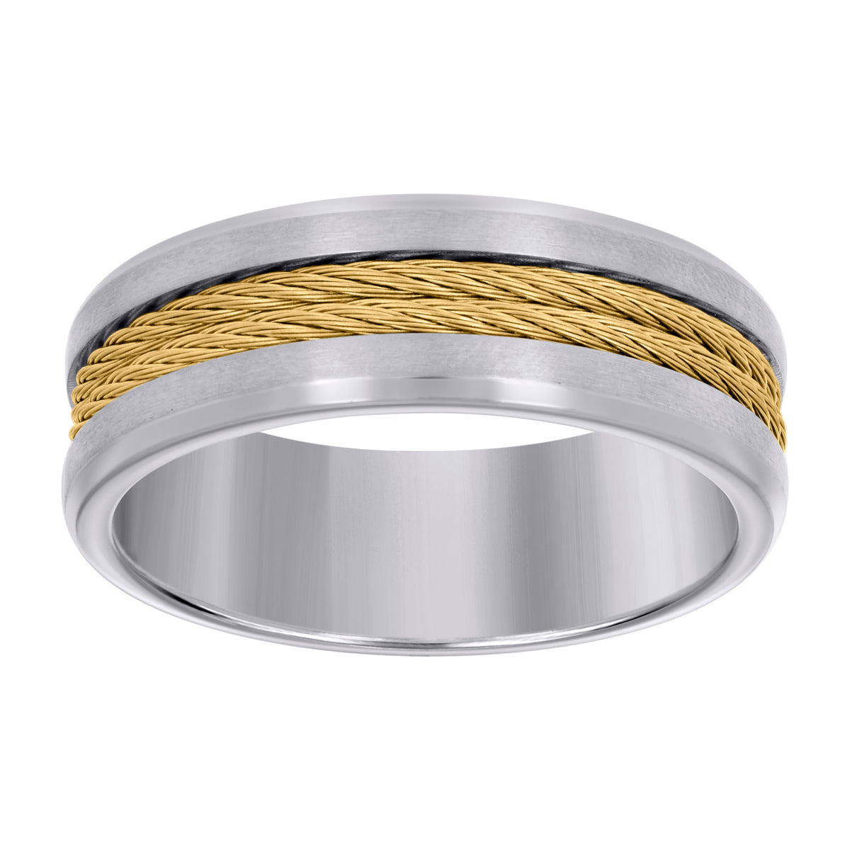 8mm Stainless Steel Ring S9-S12