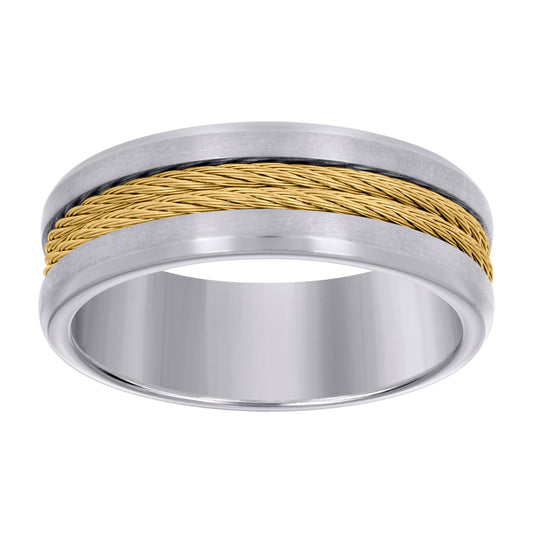 8mm Stainless Steel Ring S9-S12
