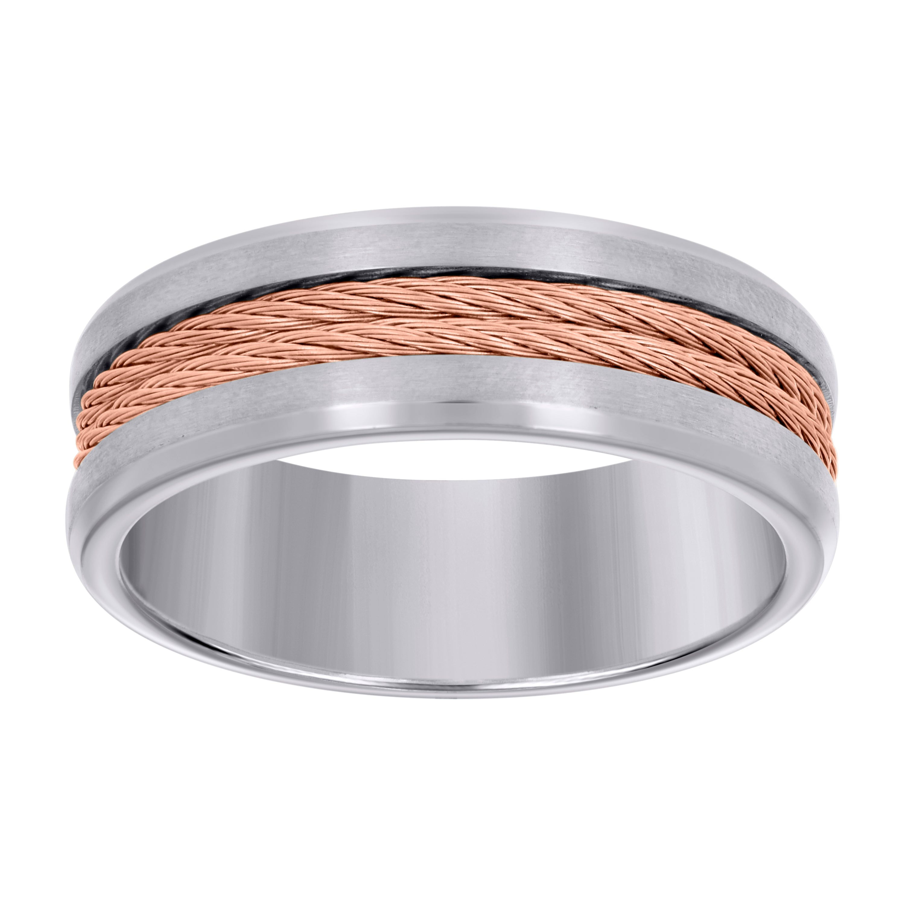 8mm Stainless Steel Ring S9-S12