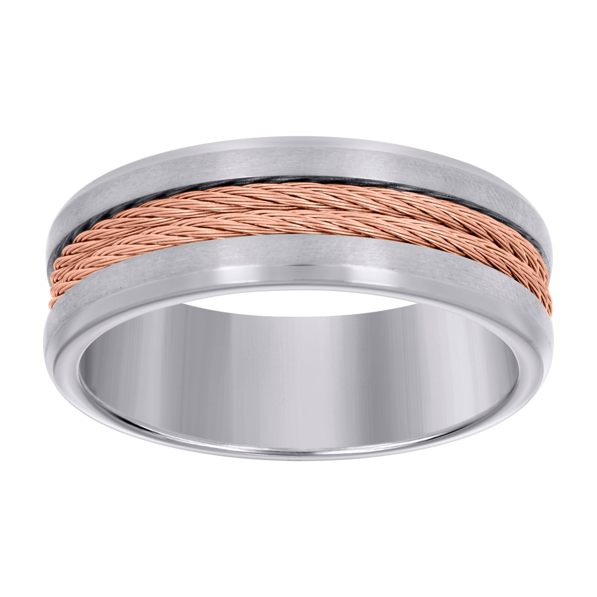 8mm Stainless Steel Ring S9-S12