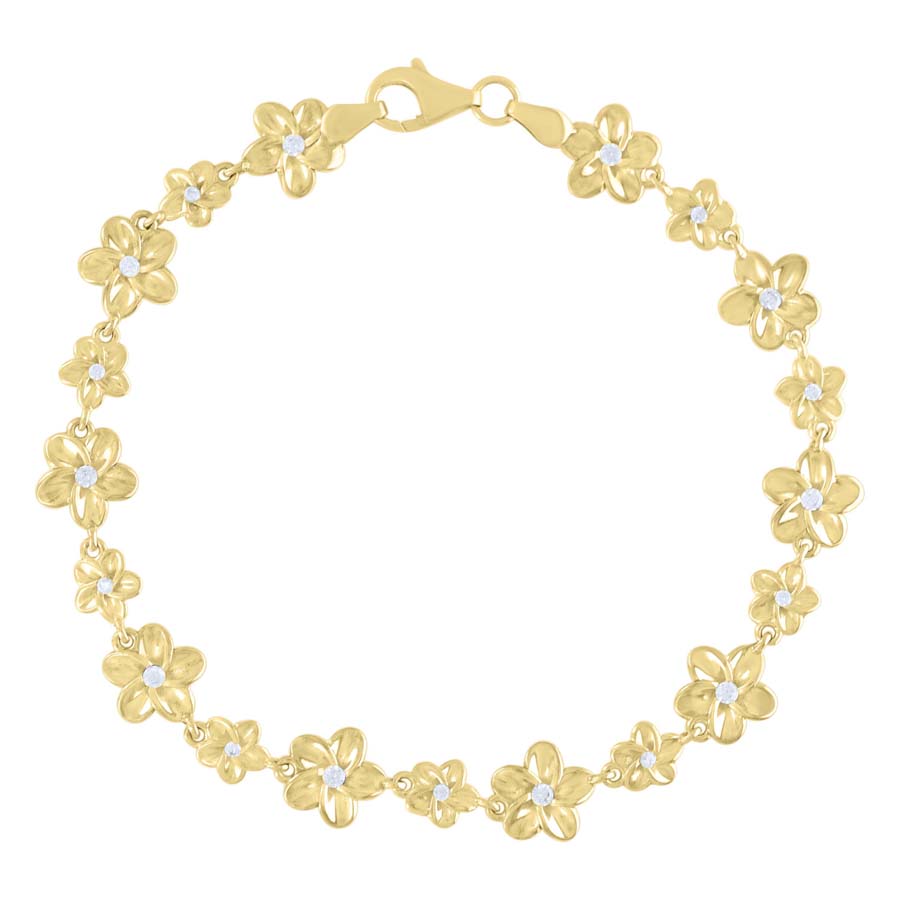 10Kt Gold Bracelet 8"