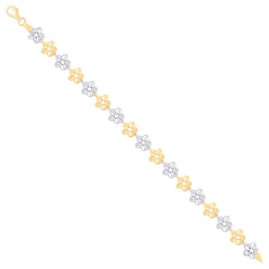 10Kt Gold Bracelet 8"