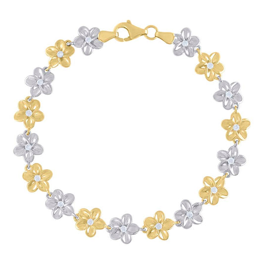10Kt Gold Bracelet 8"