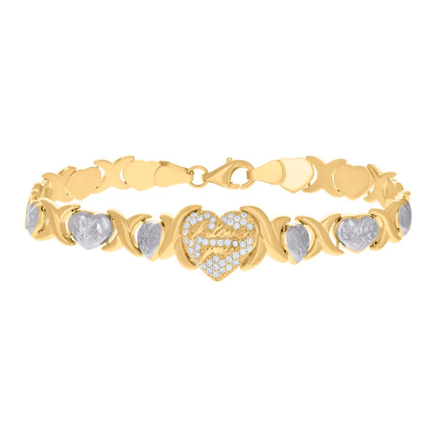 10Kt Gold Bracelet 8"
