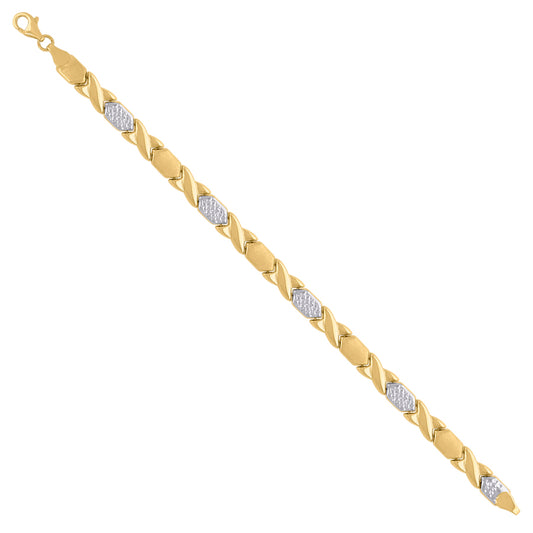 14Kt Gold Bracelet 7"