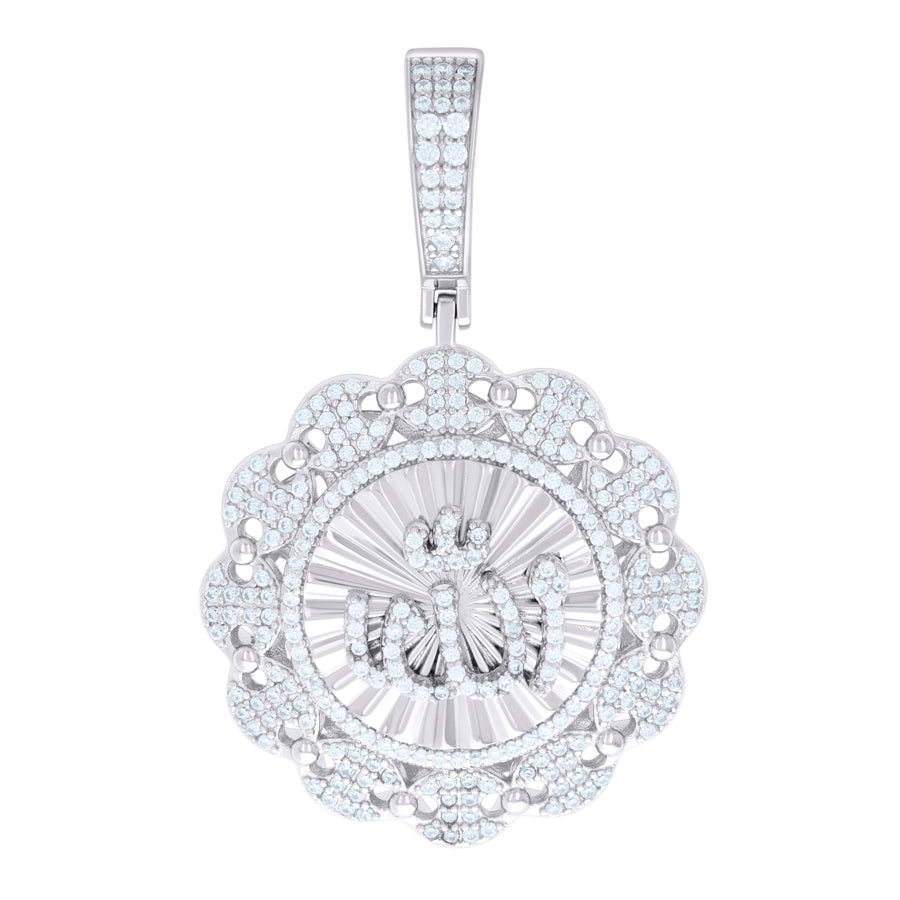 925 Sterling Silver Cz Pendant