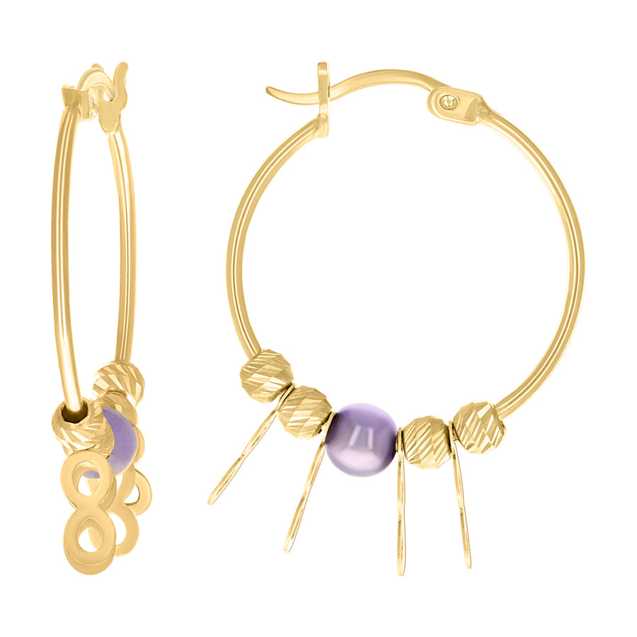 10Kt Gold Turkish Earrings