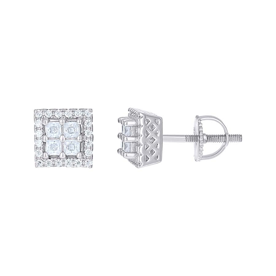 925 Sterling Silver Moissanite Pendant
