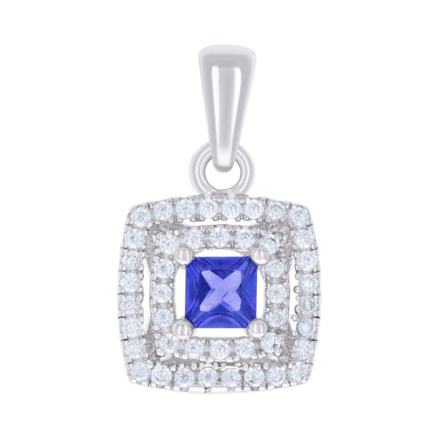 925 Sterling Silver Cz Pendant