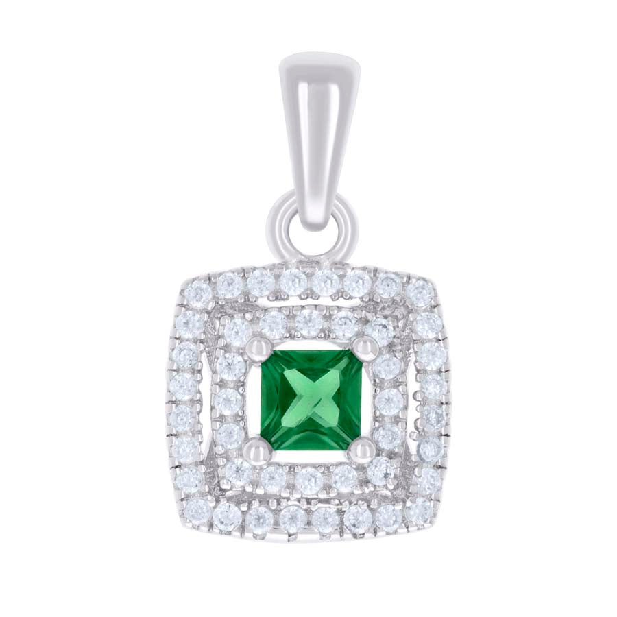 925 Sterling Silver Cz Pendant