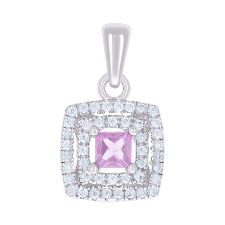 925 Sterling Silver Cz Pendant