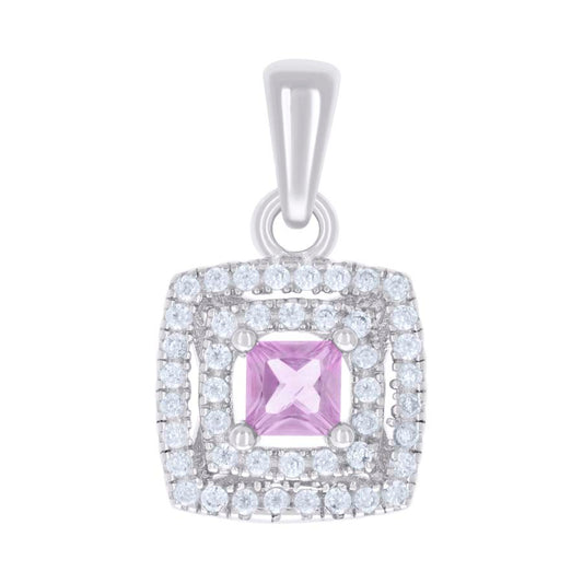 925 Sterling Silver Cz Pendant