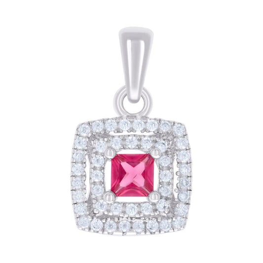 925 Sterling Silver Cz Pendant