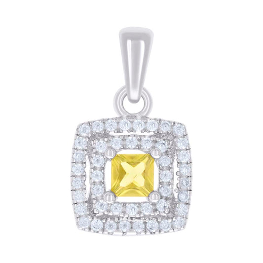 925 Sterling Silver Cz Pendant