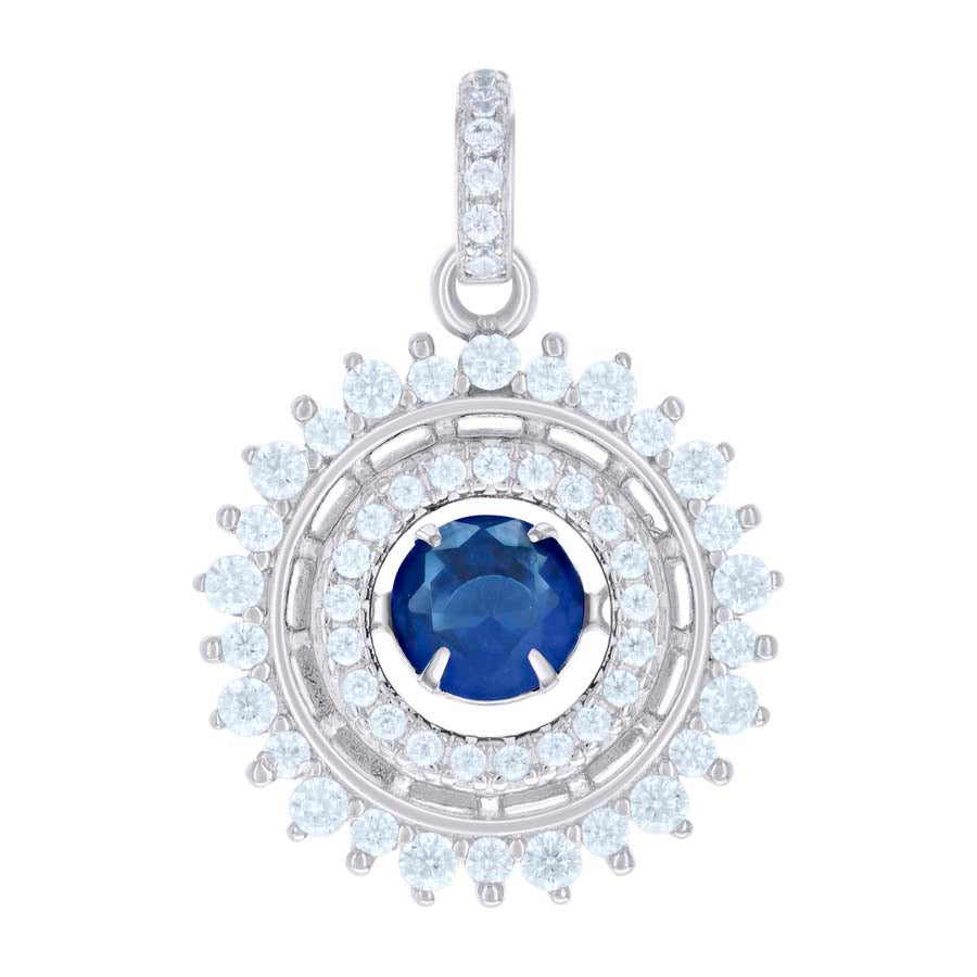 925 Sterling Silver Cz Pendant