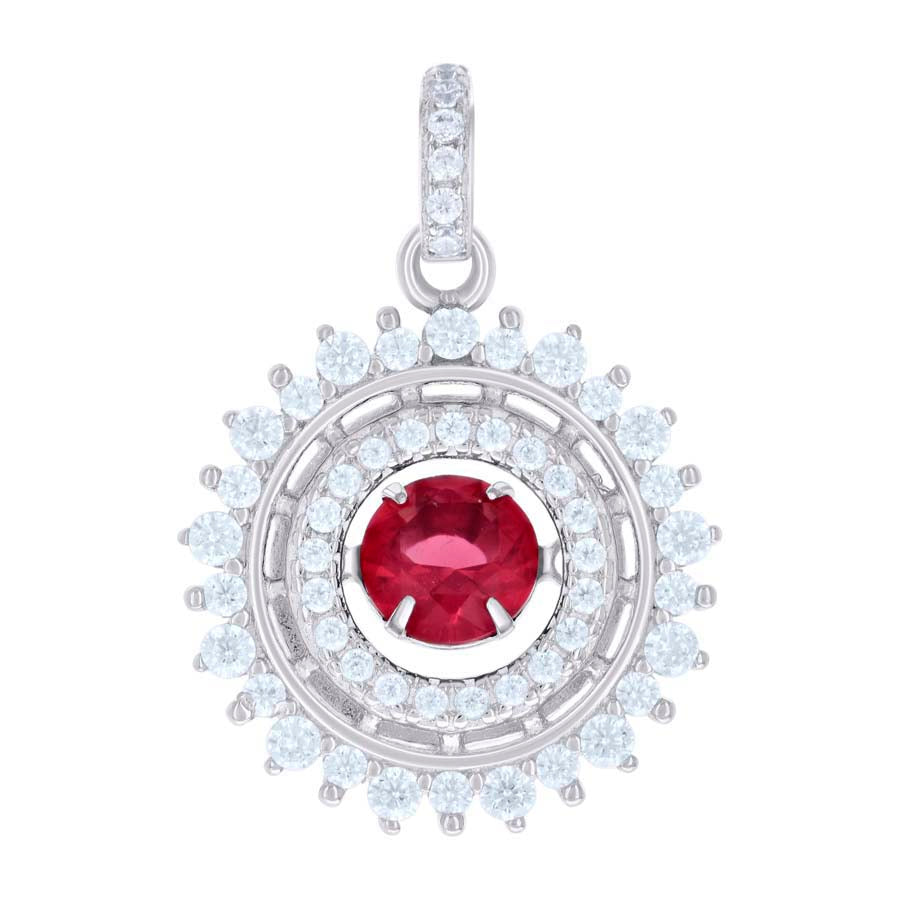 925 Sterling Silver Cz Pendant