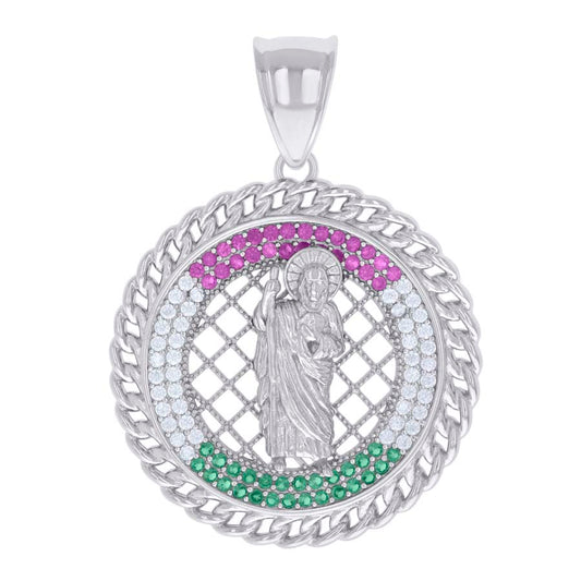 925 Sterling Silver Cz Pendant