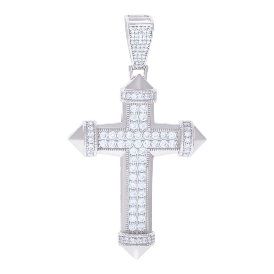 925 Sterling Silver Cz Pendant