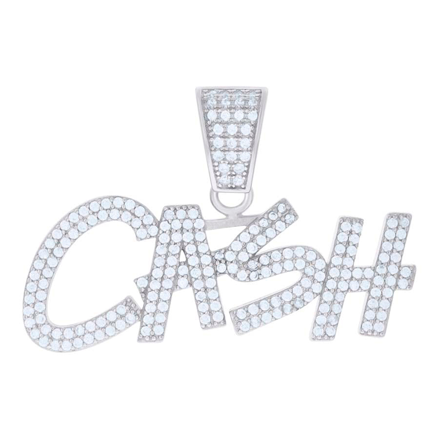 925 Sterling Silver 1.31Ctw Moissanite Pendant