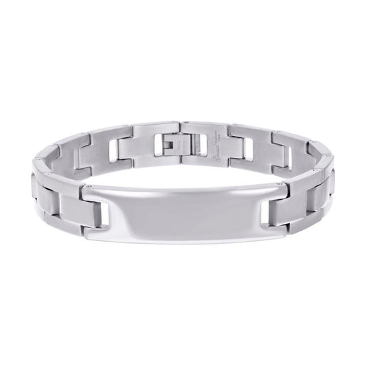 Stainless Id Bracelet 12mm-8.5"