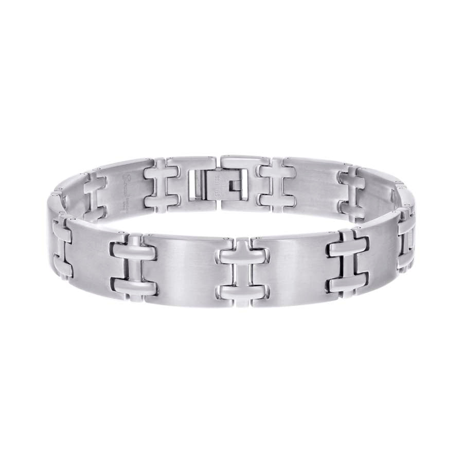 Stainless Steel Bracelet 12mm-8.5"