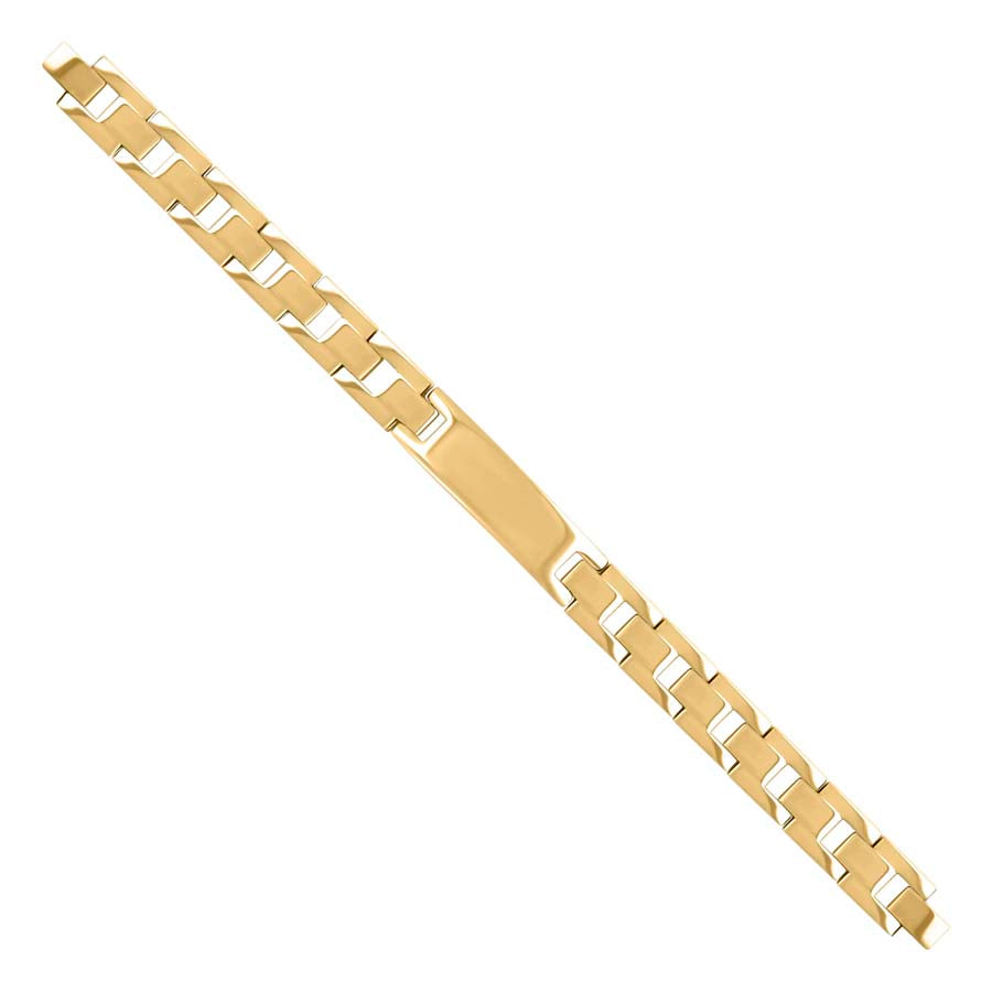 Stainless Steel Id Bracelet 12mm-8.5"
