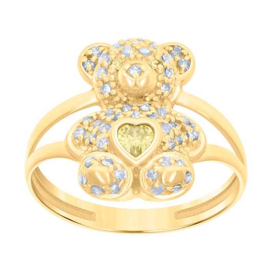 10Kt Gold Cz Ring