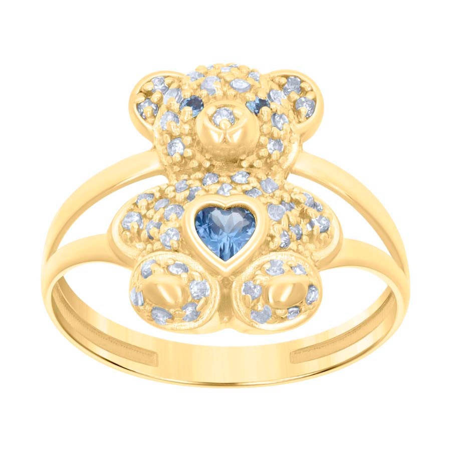 10Kt Gold Cz Ring