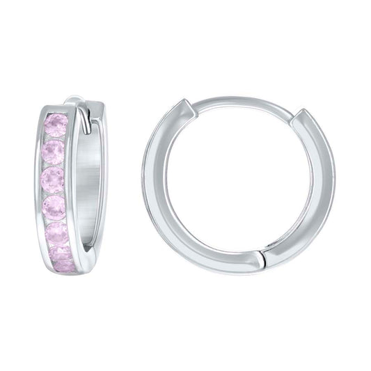 925 Sterling Silver & Cz Earring