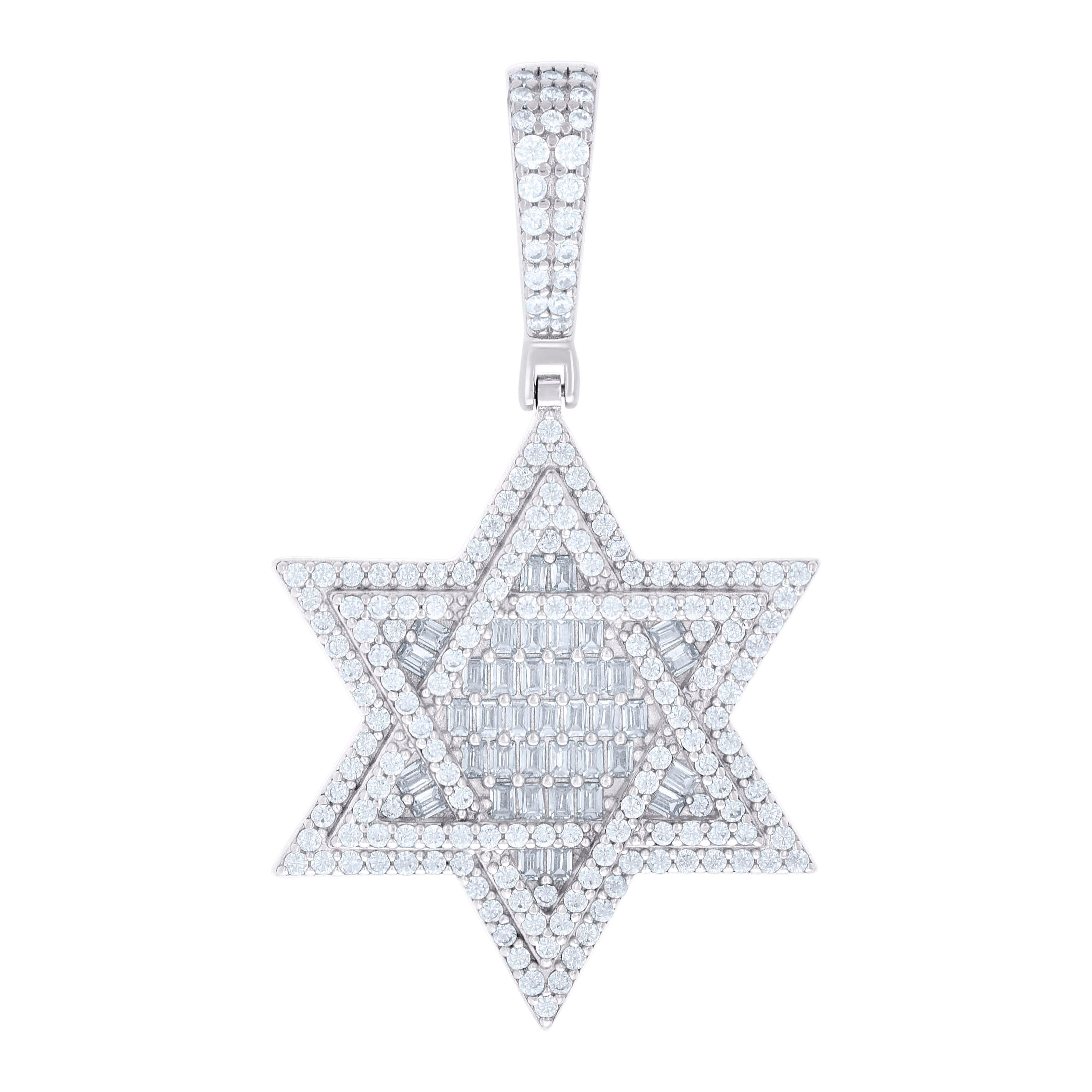 925 Sterling Silver Cz Pendant