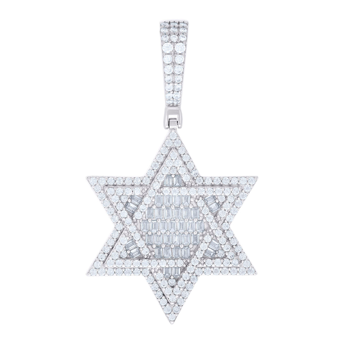 925 Sterling Silver Cz Pendant