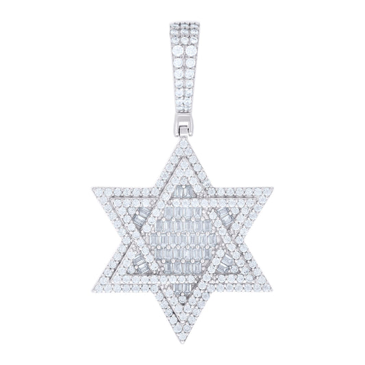 925 Sterling Silver Cz Pendant
