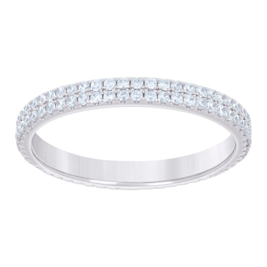 925 Sterling Silver Cz Ring S6-S9