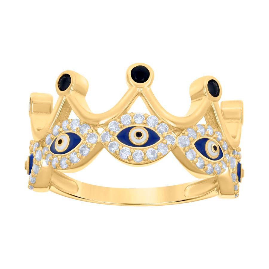 10Kt Gold Cz Ring